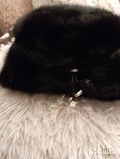 Шапка норковая 58 размер женская