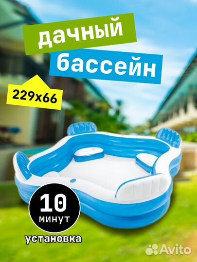 Детский надувной бассейн