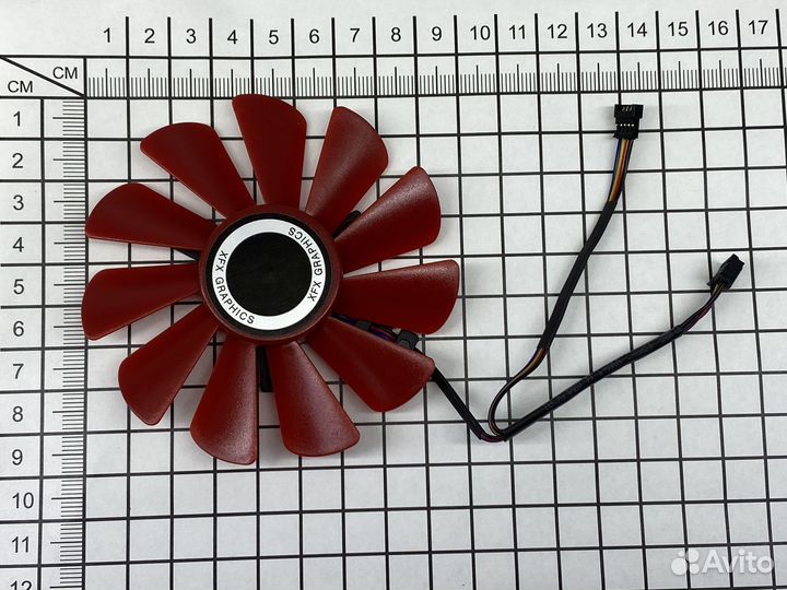 Кулер XFX RX 480 550 560D, RX 570, RX 580, RX Vega