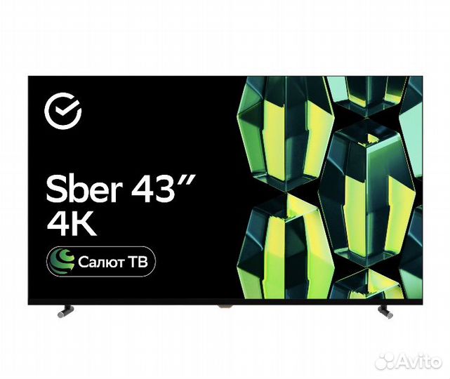 Телевизор Sber SDX-43U4124, 43