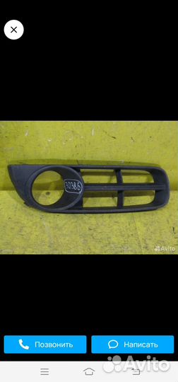 Накладки птф Шкода фабия2