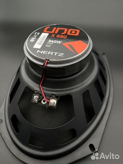 Hertz Uno X 690 коаксиальные динамики овал