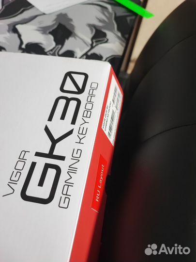 Игровая клавиатура msi vigor gk30