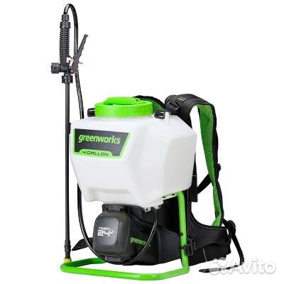 Садовый опрыскиватель Greenworks 24V (15 л) аккуму