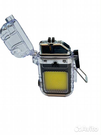 Зажигалка плазменная USB с фонариком