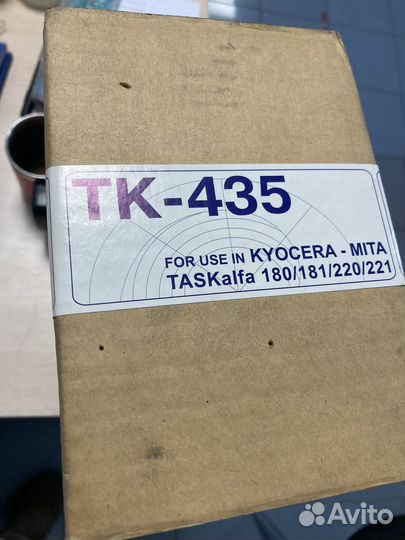 Тонер-картридж kyocera TK-435