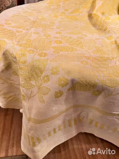 Скатерть лен СССР новая