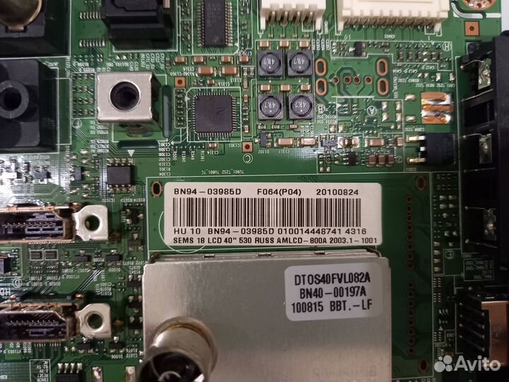 Разбор Samsung le40c530f1w