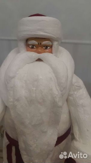 Ватный Дед Мороз, снегурочка