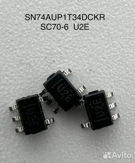 SN74AUP1T34dckr (SC70-6) U2E
