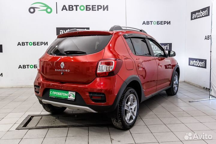 Renault Sandero Stepway 1.6 МТ, 2020, 80 000 км