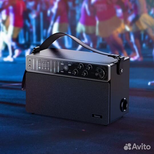 Портативная колонка с 2 микрофонами BS50