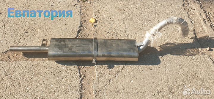 Глушитель ваз 2101-2107 Жигули нержавейка СССР