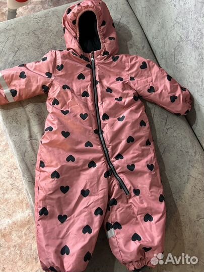 Зимний комбинезон для девочки