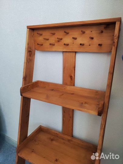 Стеллаж, массив сосны