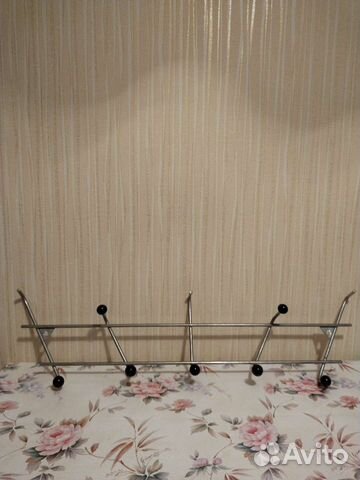 Вешалка настенная металлическая бу