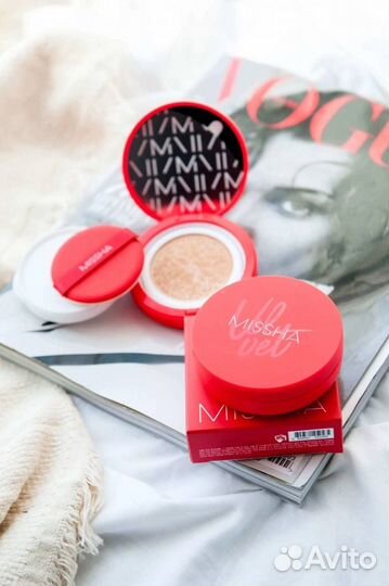 Матирующий крем-кушон Velvet Finish Cushion