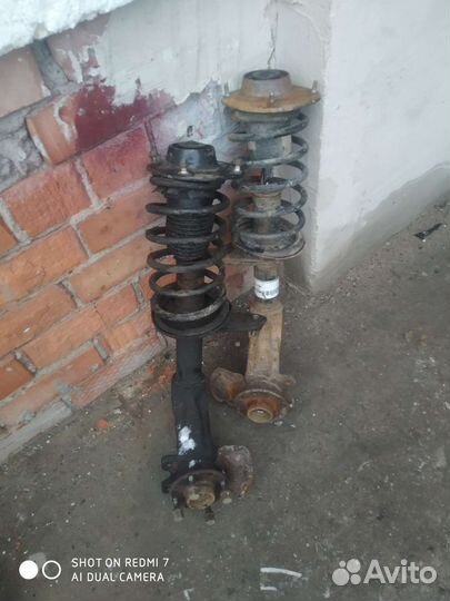 Передний стойки chevrolet lanos