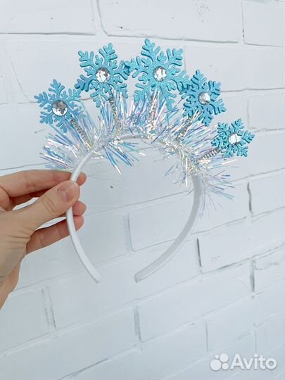 Нарядное платье для девочки снежинка 86 92