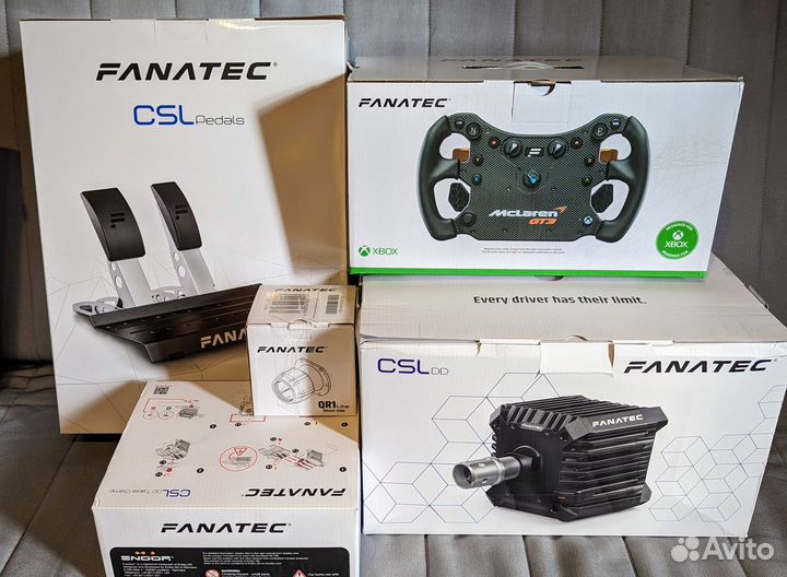 Комплект Fanatec CSL DD