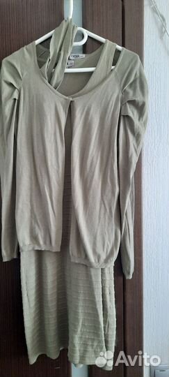 Платье с кофтой костюм