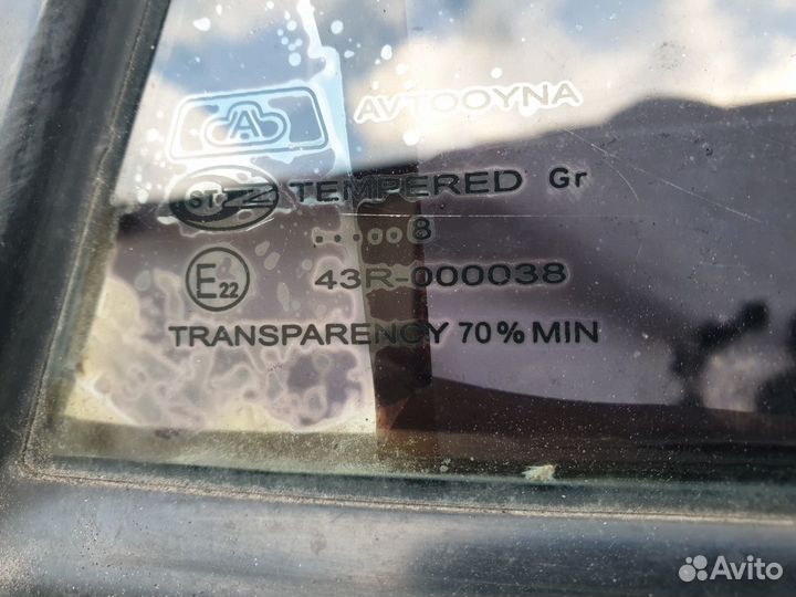 Форточка двери задняя правая Daewoo Nexia