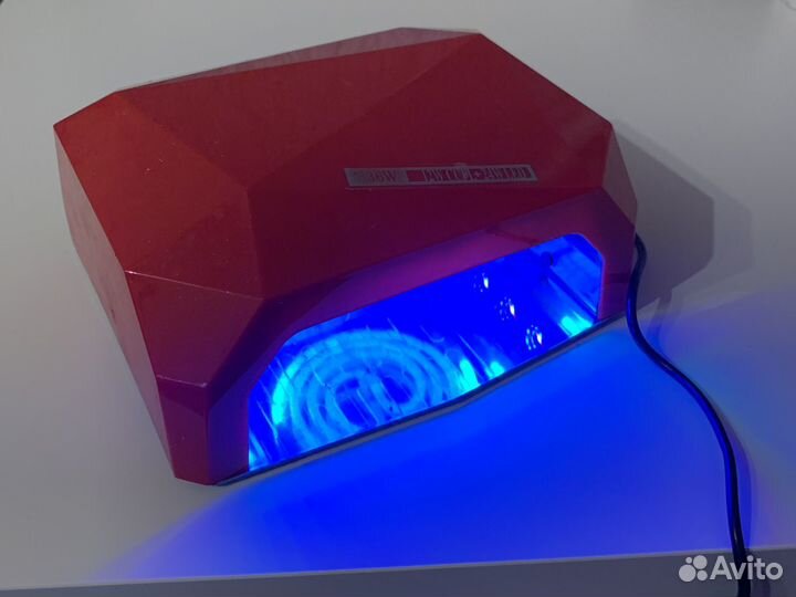Лампа для ногтей гибридная ccfl+Led Cristal 36w