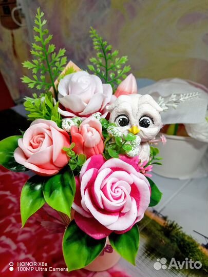 Мыльные букеты