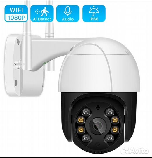 Камера видеонаблюдения Wi Fi уличная новая