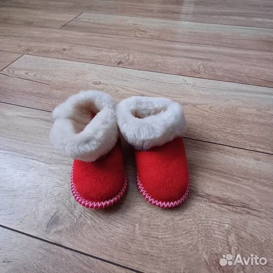 14.5 см шерсть тапочки ботинки