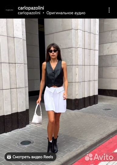 Жилетка женская из экокожи Mollis