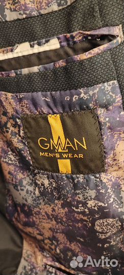 Мужской классический костюм тройка 50