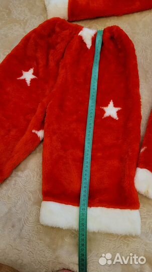 Костюм деда мороза детский