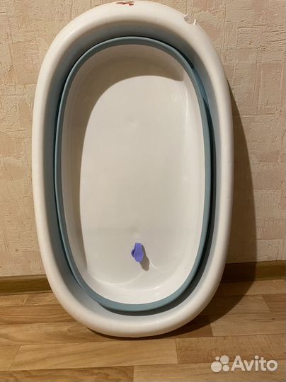 Детская ванночка для купания складная