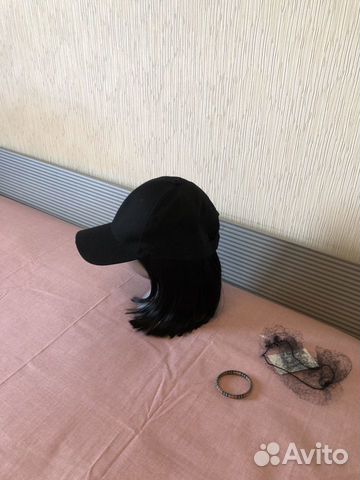Новый черный искусственный парик каре