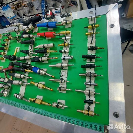 Распайка XLR, jack 6.3, RCA