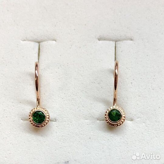 Золотые серьги 585 пробы