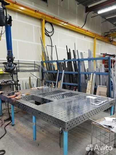 Сварочный 3D стол 3000х1500х100 толщиной 8мм
