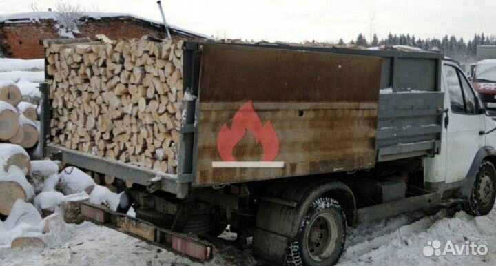 Дрова дубовые колотые