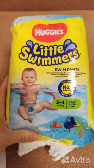 Трусики для плавания Huggies 12 шт