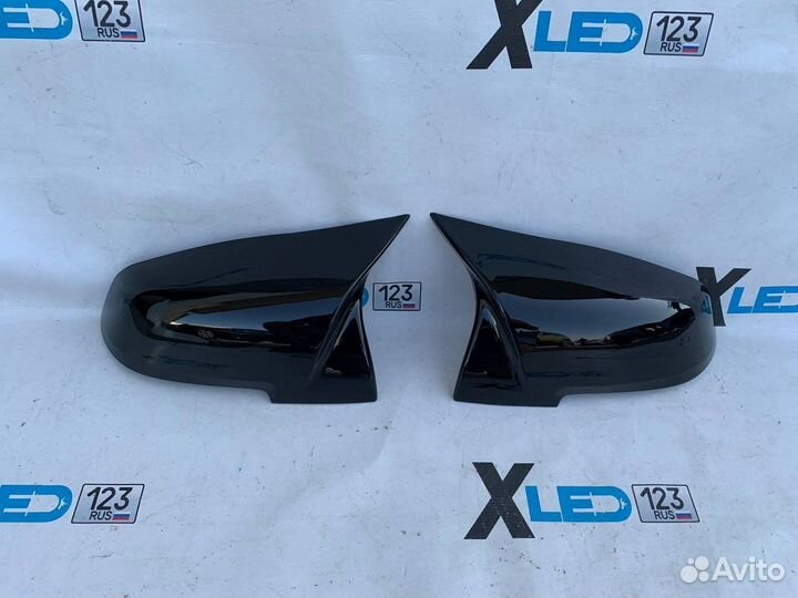 Накладки на крышки зеркал BMW 3 F30 M глянец