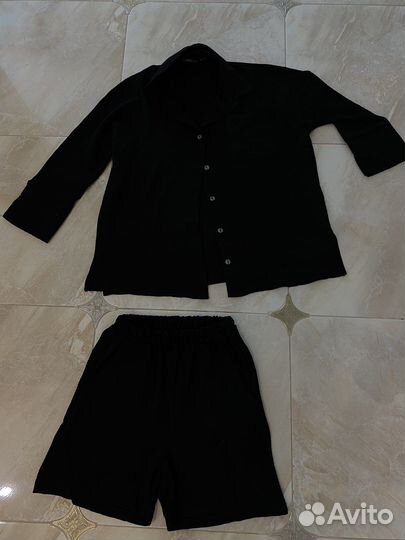 Костюм шорты и рубашка женский