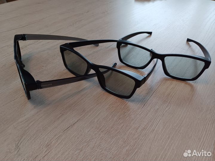 3D очки philips, 3 шт