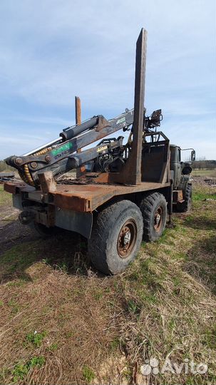 Урал 4320 с КМУ, 1987