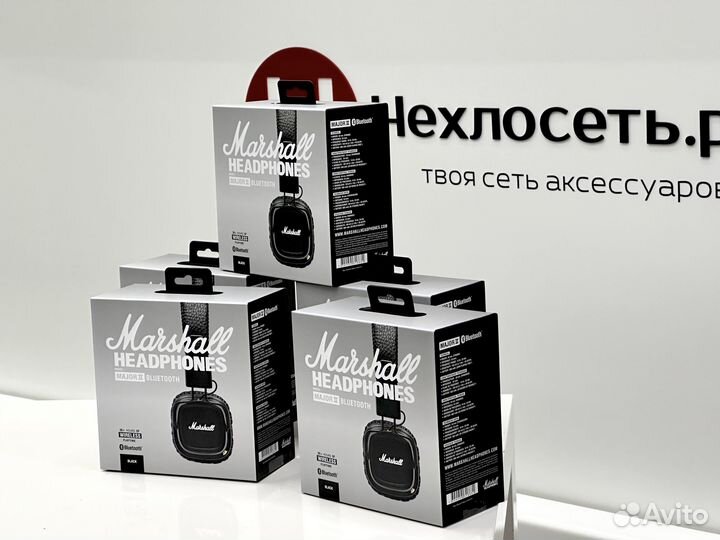 Наушники Marshall Major 2 Bluetooth Black