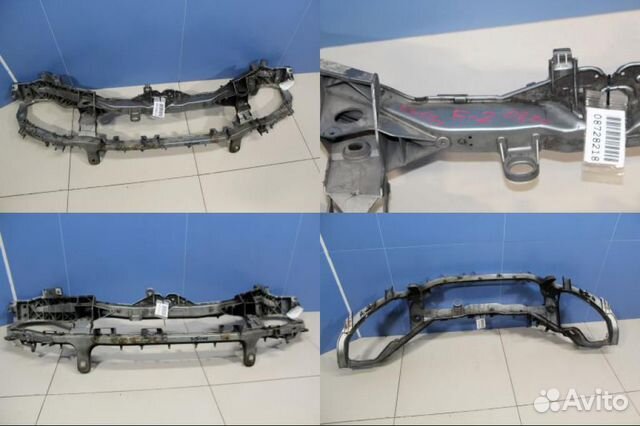 Панель передняя радиатора Ford Focus 2 2005-2008