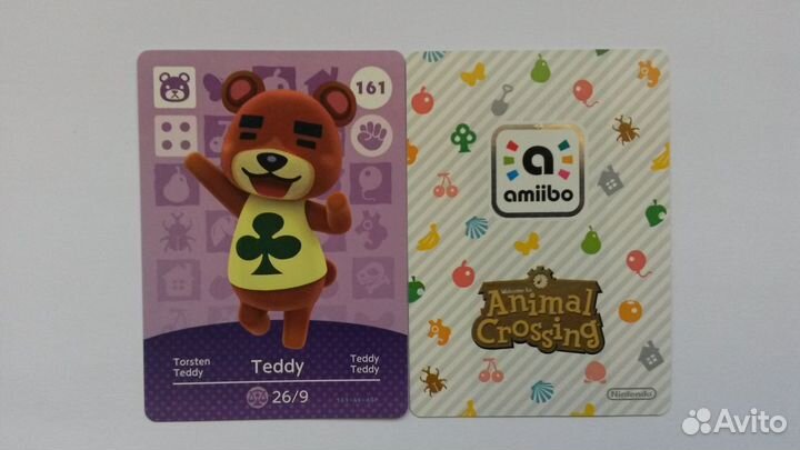 16. Animal Crossing amiibo-карты (161-170) 4U
