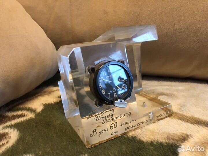 Часы механические танковые 119чс-М3 В подчаснике