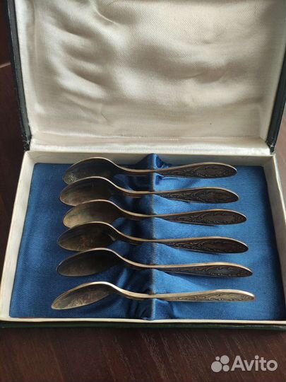 Ложки кофейные, мельхиоровые