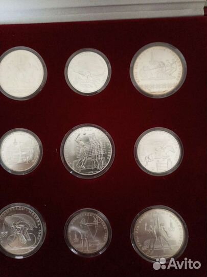 5 р монеты олимпиада 80 10 р
